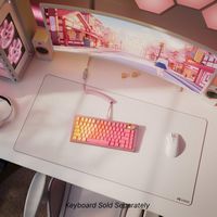 Glorious - GPBT Gradient Universal Keycap Set Compatible with Most 100% 85% 80% TKL 60% Compact 7... - Angle