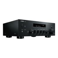 Yamaha - Bluetooth 120-Watt 2.0-Channel Network Stereo Receiver with Remote - Black - Angle