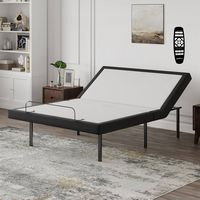 Ghostbed - Adjustable Base - Queen - Black - Angle