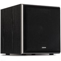 Edifier - T5 Powered Subwoofer - 70W RMS Active Woofer with 8 Inch Driver & Low Pass Filter - Black - Angle