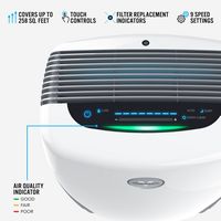 Vornado - PCO375DC Air Purifier - White - Angle