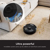 Shark - AI Ultra 2-in-1 Robot Vacuum & Mop with Sonic Mopping, Matrix Clean, Home Mapping, WiFi C... - Angle