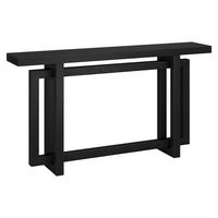 Camden&Wells - Oliver Console Table - Obsidian - Angle