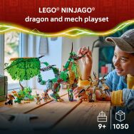 LEGO - NINJAGO The Dragon of Life Building Toy 71859 - Angle
