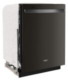 Whirlpool - 24” Stainless Steel Dishwasher with AI Intelligent Wash - 47 dBA .- Print Resistant B... - Angle
