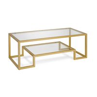 Camden&Wells - Hugo Coffee Table - Brass - Angle