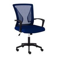 CorLiving - Workspace Mesh Back Office Chair - Blue - Angle