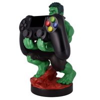 Cable Guys by Exquisite Gaming - Cable Guys: Marvel Avengers Hulk Phone Stand & Controller Holder - Angle