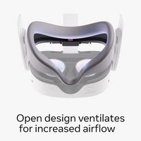 Meta Quest 3S Breathable Facial Interface — Works with Meta Quest 3S — Increases Comfort — Instal... - Angle
