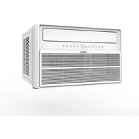 Whirlpool - 15,000 BTU Window Mounted Inverter Air Conditioner with Remote Control - White - Angle