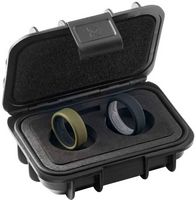 The Ridge Wallet - 8MM SILICONE RING SET - Matte Olive - Size 10 - Olive - Angle