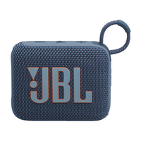 JBL - Go 4 Portable Bluetooth Speaker - 2024 - Blue - Angle