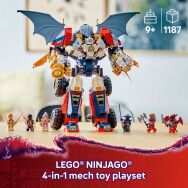 LEGO - NINJAGO Zane's Ultra Combiner Mech Ninja Toy 71834 - Angle