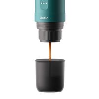 Nano Portable Electric Espresso Machine Single Serve Coffee Maker - Outin Teal - Angle