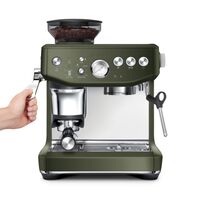 Breville - the Barista Express Impress Espresso Machine - Olive Tapenade - Angle