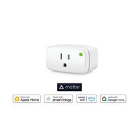 Eve Energy - Smart Plug (Matter) - White - White - Angle