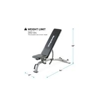 NordicTrack - Utility Bench - Black - Angle