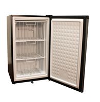 SPT - 3.0 Cu. Ft. Upright Freezer - Stainless Steel - Angle