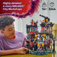 LEGO - NINJAGO City Workshops Building Toy 71837 - Angle