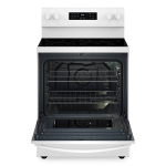 Whirlpool - 5.3 Cu. Ft. Freestanding Electric Range with Air Cooking Technology, No Preheat Air F... - Angle