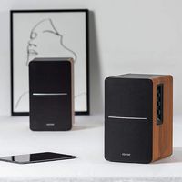 Edifier - R1280Ts Powered Computer Speakers, Bookshelf Speakers - 2.0 Stereo Soundfield Spacializ... - Angle