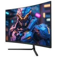 Titan-army - 31.5” Curved  Gaming Monitor, IPS 1ms 240Hz 2K QHD FreeSync 95% DCI-P3 w/ HDR400 (Di... - Angle