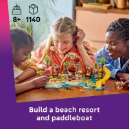 LEGO - Friends Family Vacation Beach Resort Toy 42673 - Angle
