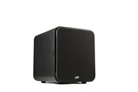 Polk Audio - Signature Elite Series 8” 100W Powered Subwoofer - Black - Angle