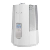 Honeywell Dual Comfort Cool + Warm Mist Humidifier - White - Angle