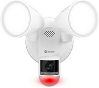 Swann - Wi-Fi 4K Security Surveillance FloodLight Camera, Night Vision, Waterproof, Motion Activa... - Angle