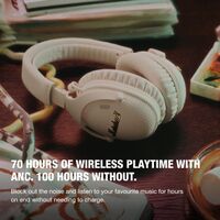 Marshall - Monitor III A.N.C. Wireless Active Noise Cancelling Over-the-Ear Bluetooth Headphones ... - Angle
