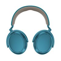 Sennheiser - MOMENTUM 4 Wireless Bluetooth Adaptive Noise-Canceling Over-The-Ear Headphones - Teal - Angle