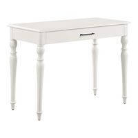 OSP Home Furnishings - Baron Writing Desk - White - Angle