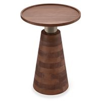 Simpli Home - Kramer Side Table - Cognac - Angle