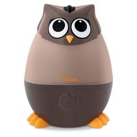 CRANE - Mini Owl 0.5 Gallon Cool Mist Humidifier - Brown - Angle