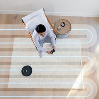Shark - Navigator Robot Vacuum + Self-Empty Base - Gray - Angle