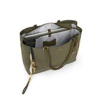 TUMI - Voyageur Valetta Large Tote - Olive - Angle