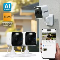 Defender - GO 2K AI POWERED Plug-in Power Indoor/Outdoor Home Security, Baby & Pet Camera - 2 Pac... - Angle