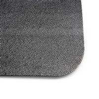 Floortex - Premium Lipped Vinyl Chair Mat for Hard Floor 36 x 48 inches - Black - Angle