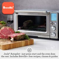 Breville - the Joule Oven Air Fryer Pro - Black Stainless Steel - Angle