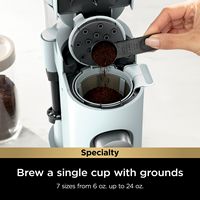 Ninja - Pods & Grounds Specialty Single-Serve Iced Coffee Maker, K-Cup Pod Compatible with Foldaw... - Angle