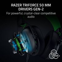 Razer - BlackShark V3 X Hyperspeed Wireless Gaming Headset for Xbox, PC, Mac, Playstation, Ninten... - Angle