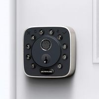 Ultraloq - Bolt Fingerprint WiFi Smart Lock (Apple Home) - Black - Angle