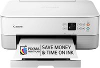 Canon - PIXMA TS6420a Wireless All-In-One Inkjet Printer - White - Angle