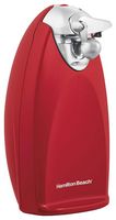 Hamilton Beach - Classic Chrome Heavyweight Can Opener - Red - Angle