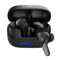 JLab - Jbuds Pods ANC True Wireless Earbuds - Black - Angle