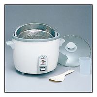 Zojirushi - Rice Cooker/Steamer - White - Angle