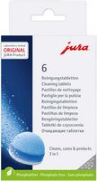 JURA - 3-Phase Cleaning Tablets (6-Pack) - White/Blue - Angle