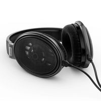 Sennheiser HD 650 - Hi-Res Audiophile Open Back Headphone - Quality Transducer and Diaphragm. - Gray - Angle