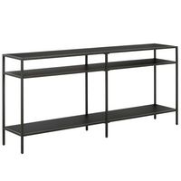 Camden&Wells - Laurita Console Table - Obsidian - Angle